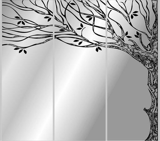 Пескоструй на шкаф купе