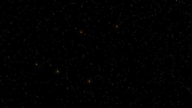 Звезды на черном фоне