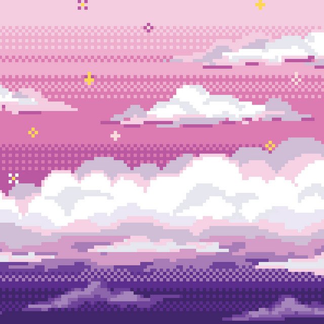 Пиксельное облако