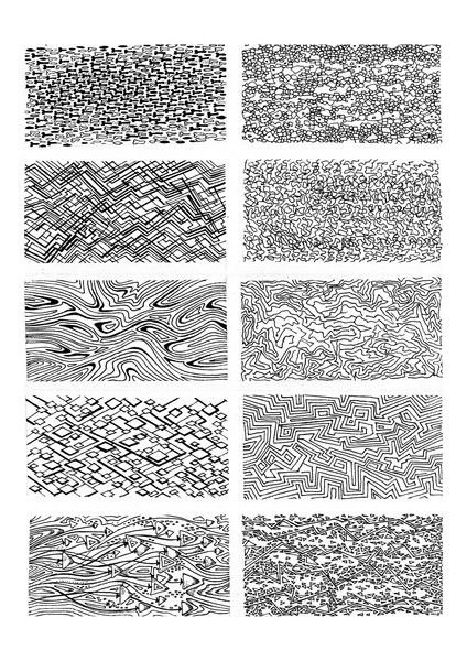 Фактуры в графике