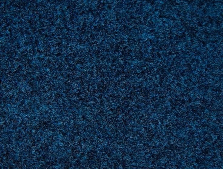 Темно синий ковролин