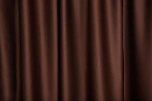Шторы коричневые