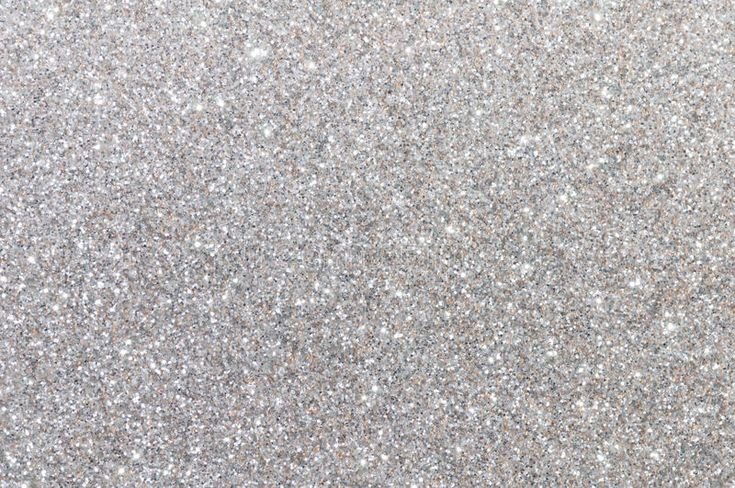 Серебристый глиттер