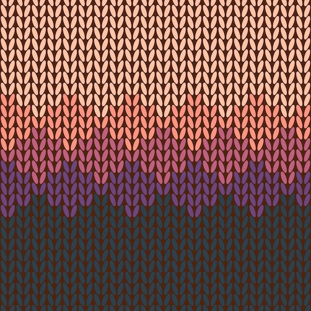 Фактура вязаной ткани