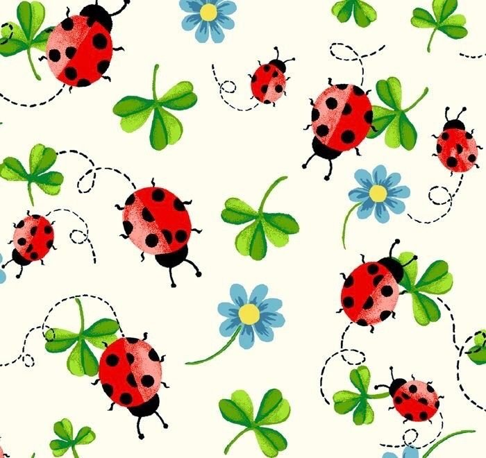 Божья коровка узор