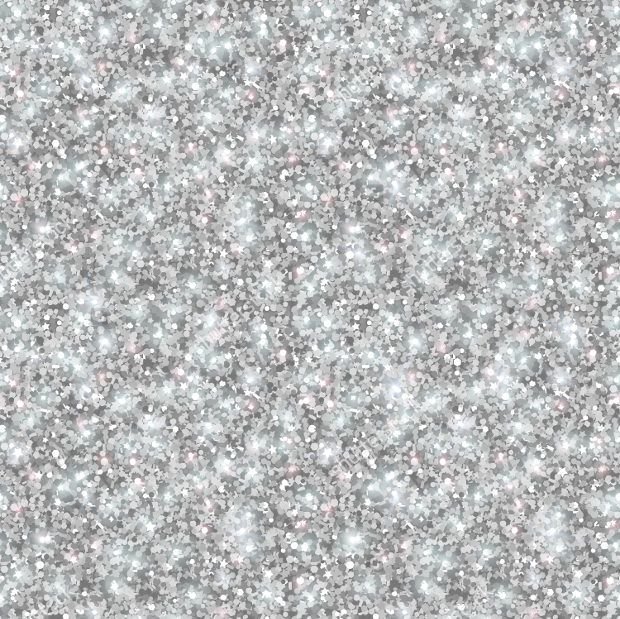 Серебристый материал с блестками