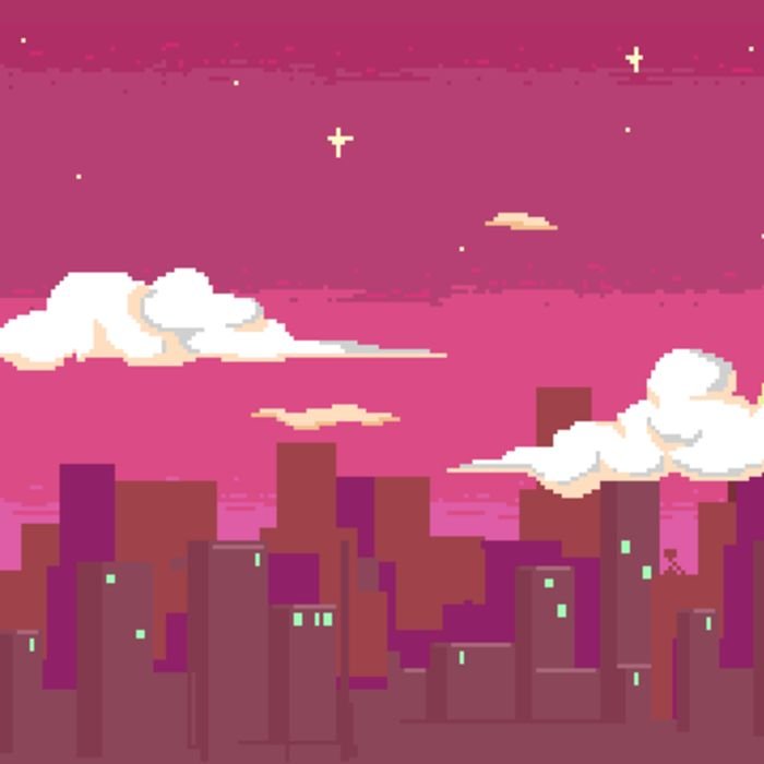 Пиксельное небо