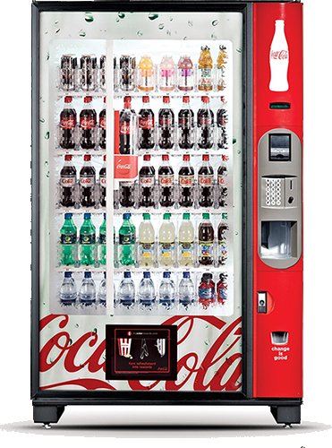 Вендинговый аппарат Кока-кола