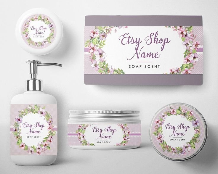 Этикетка для мыла