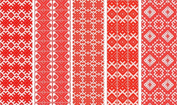 Национальный белорусский орнамент удмурты