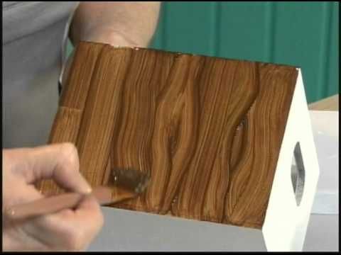 Имитация дерева красками