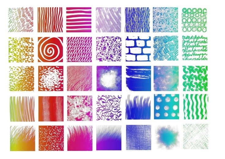 Фактуры для рисования