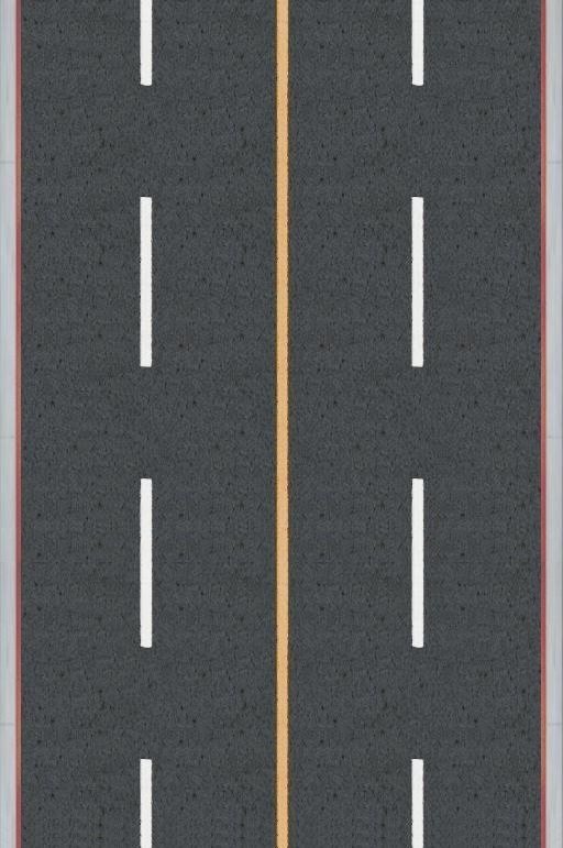 Асфальт с разметкой