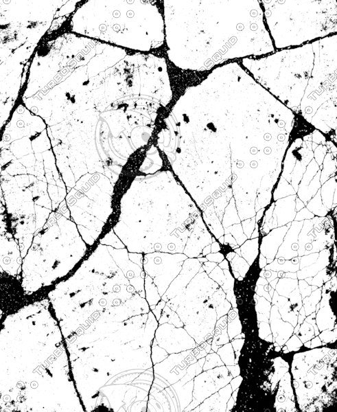 Трещины черно белые