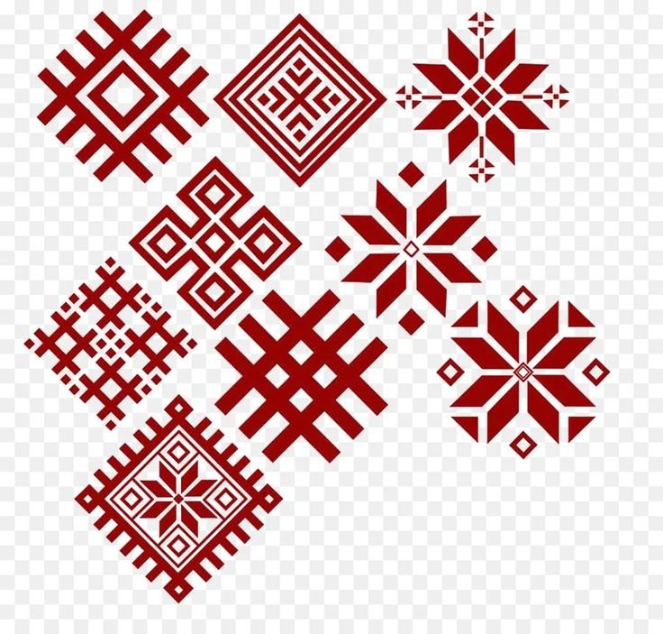 Национальный белорусский орнамент удмурты