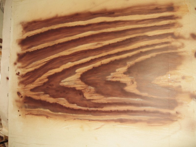 Имитация древесины красками