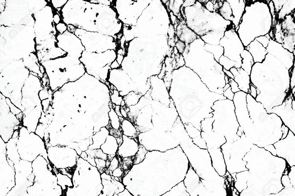 Черно белый мрамор