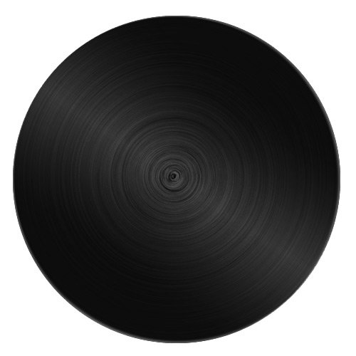 Черная виниловая пластинка