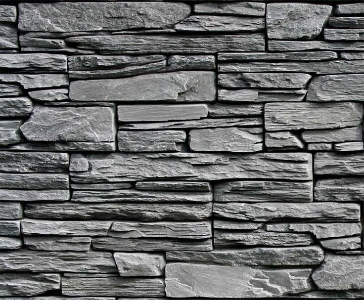 Серый отделочный камень