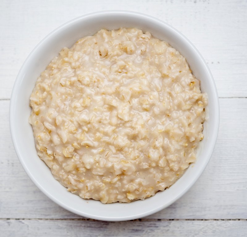 Тарелка с кашей