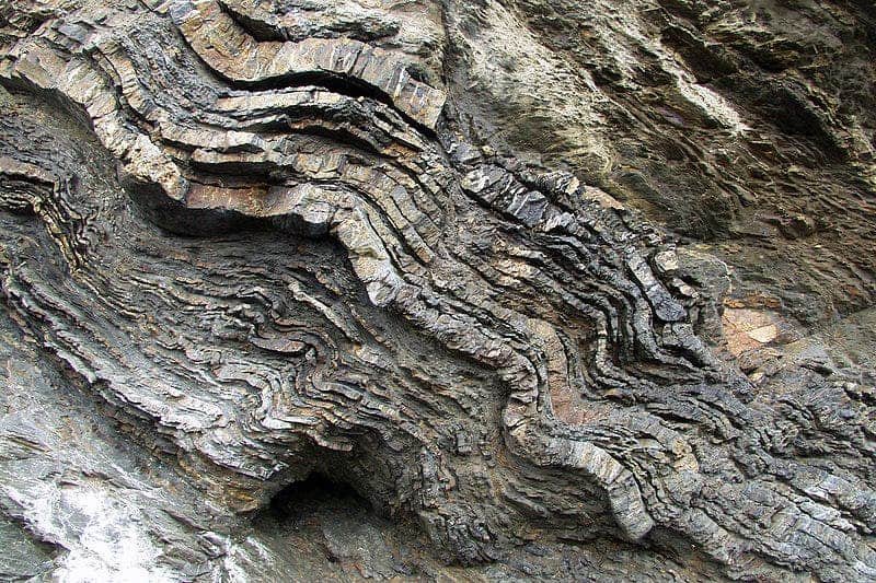 Глинистый сланец Горная порода