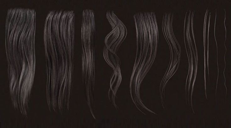 Альфа волос Zbrush