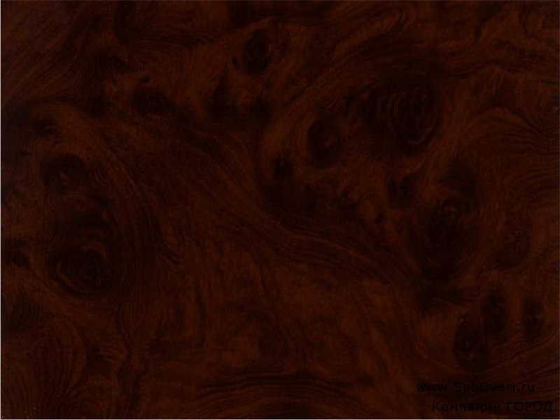 ПВХ пленка для фасадов МДФ корень ореха тик 102