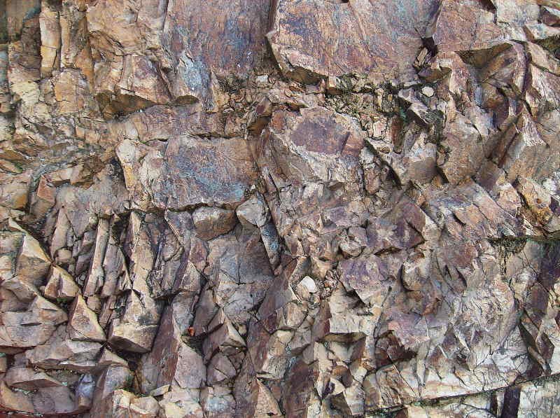 Сланцеватая текстура горных пород