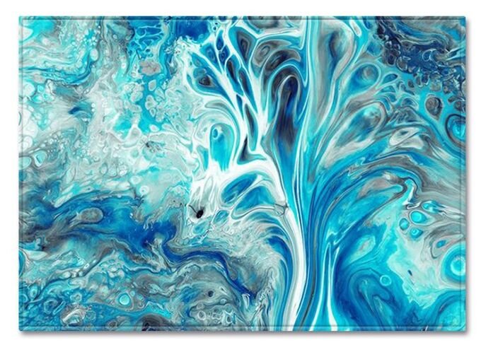 Цветные разводы