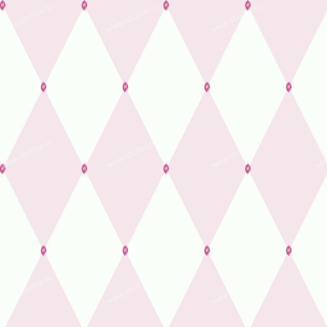 Розовый фон с ромбиками