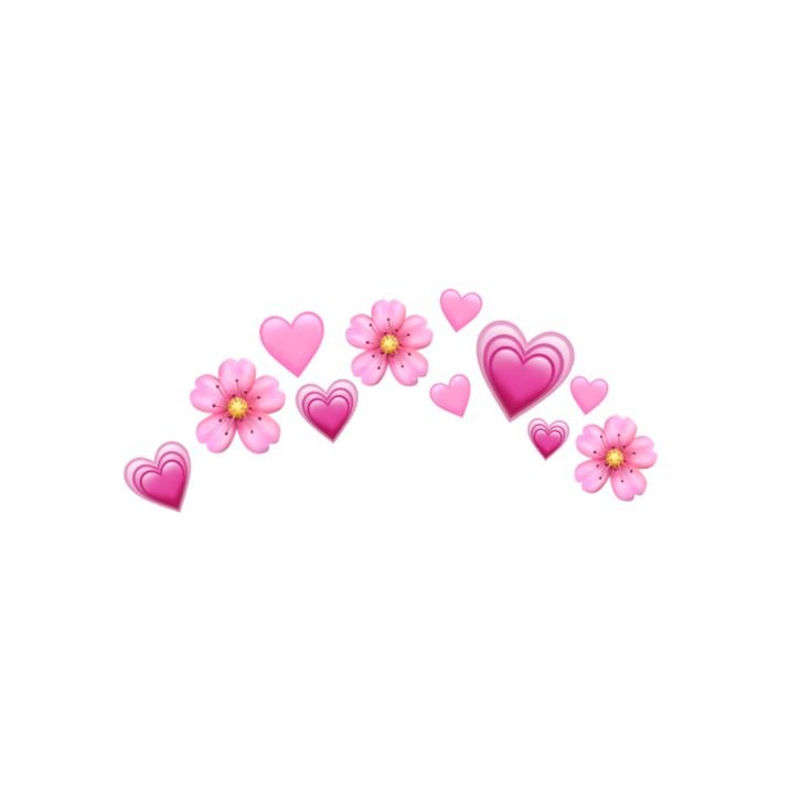 Сердечки над головой