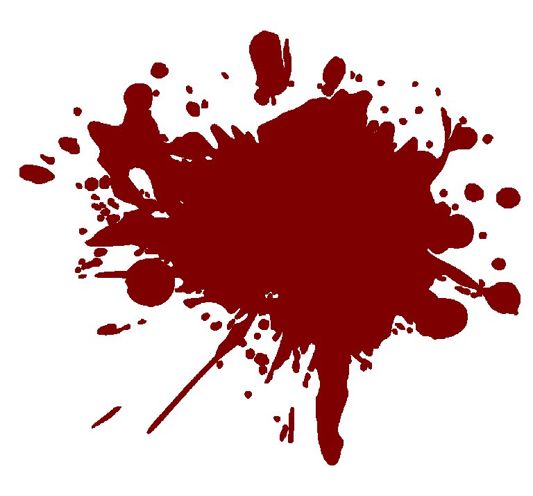 Клякса кистью