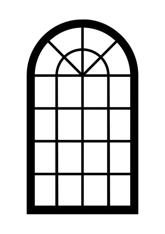 Силуэт в окне