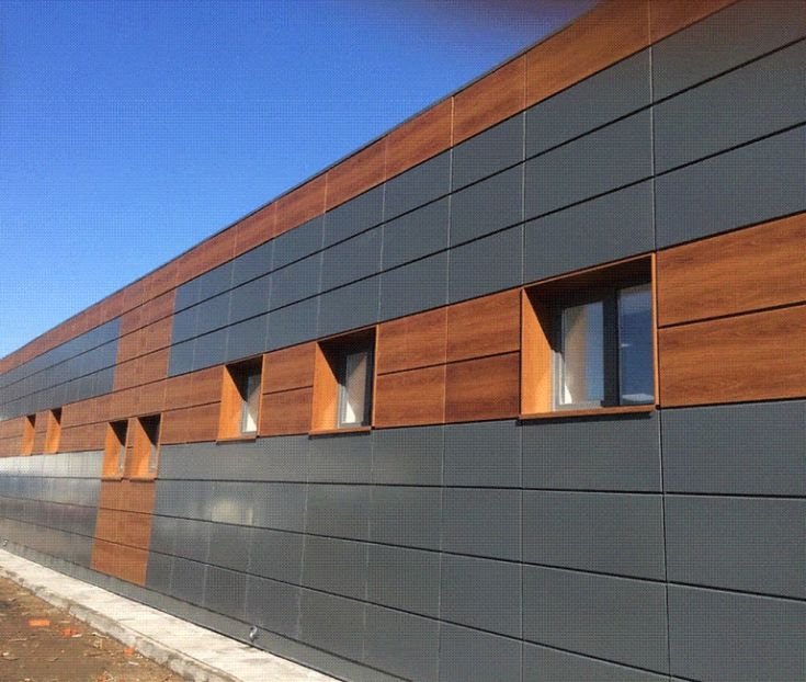 Вентфасад металлокассеты