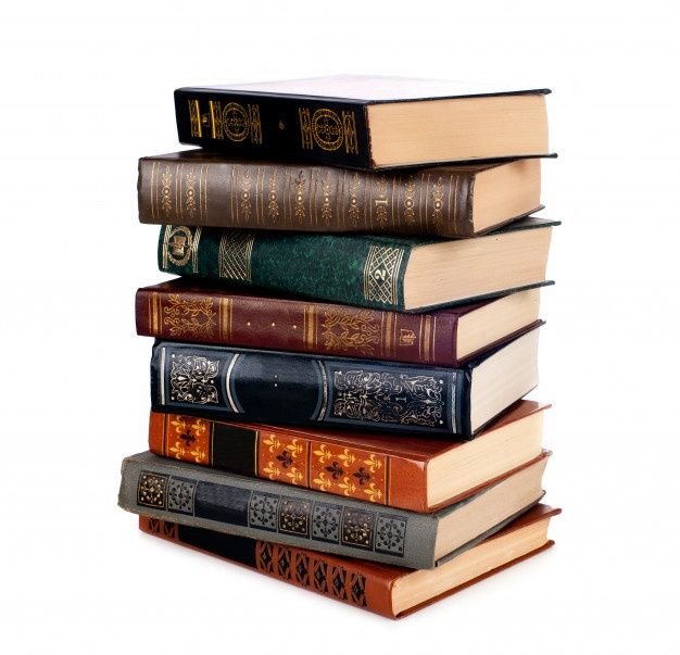 Книжки на прозрачном фоне