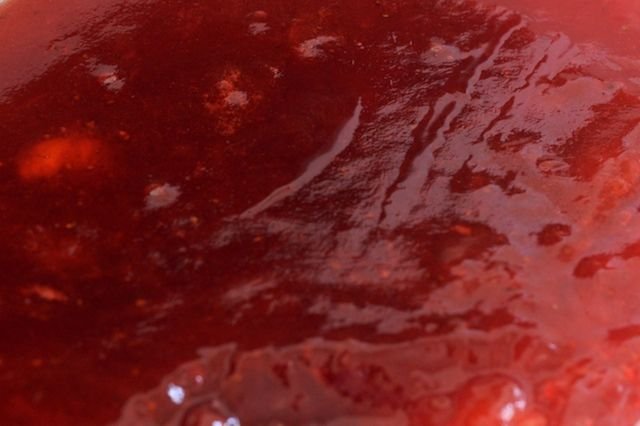 Красное желе