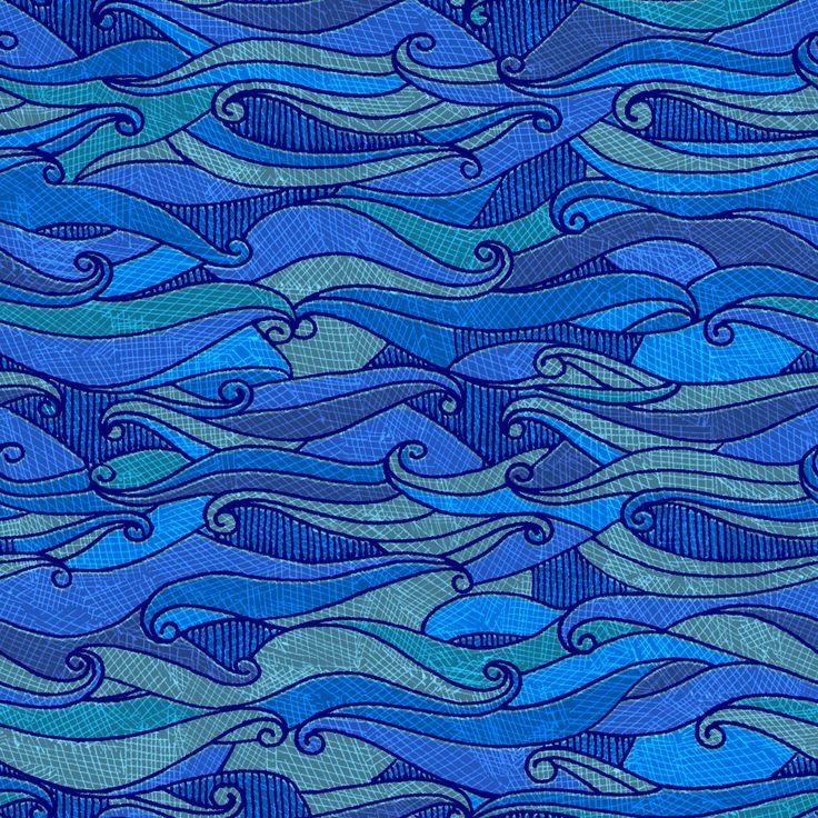 Орнамент морской тематики