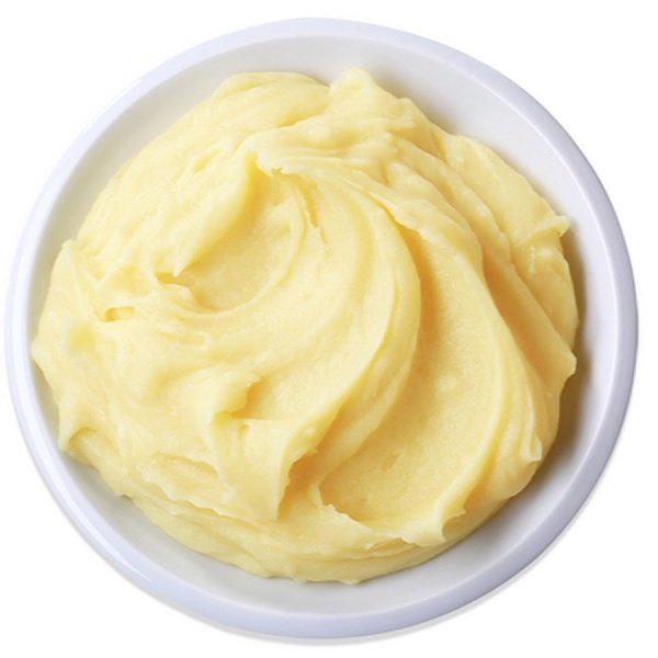 Картофельное пюре вид сверху