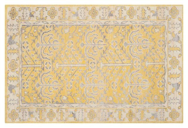 Ковер Gray and Yellow Rug