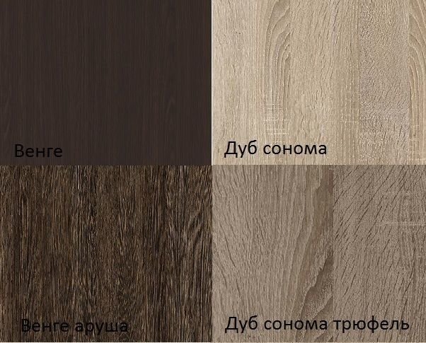 Дуб сонома темный мебель