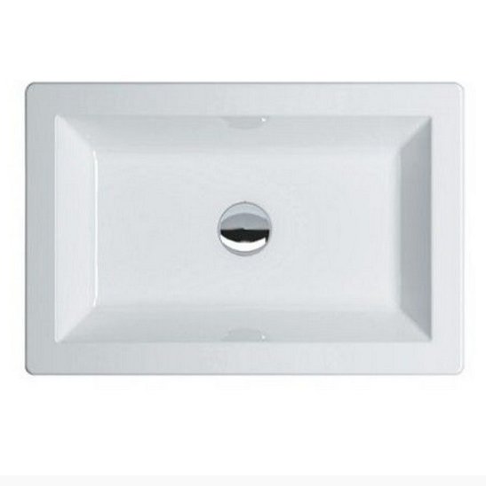 Раковина в ванной вид сверху