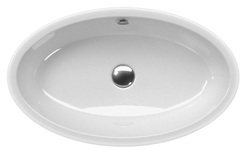 Раковина в ванной вид сверху