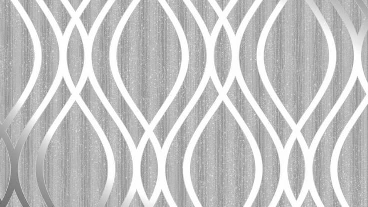 Обои с геометрическим рисунком для стен