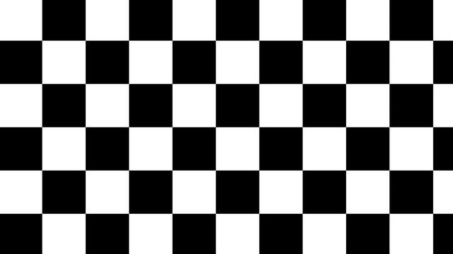 Чёрно белая клетка
