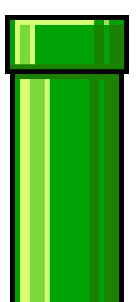 Трубы из игры Flappy Bird