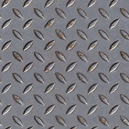 Рифленый лист металла