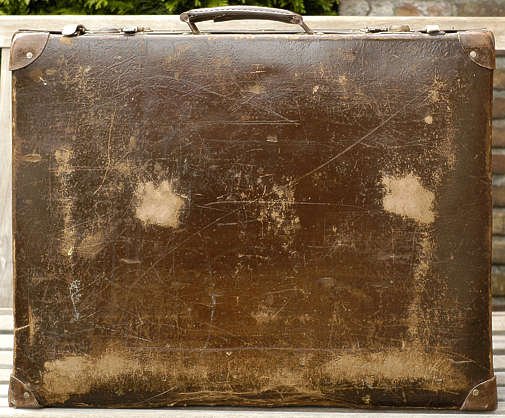 Текстура чемодана