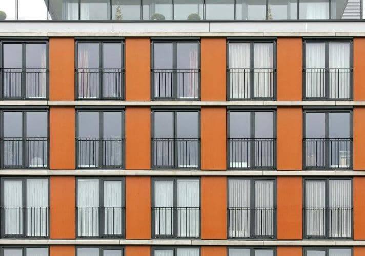 Окна на фасаде