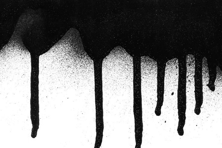 Подтеки краски вектор