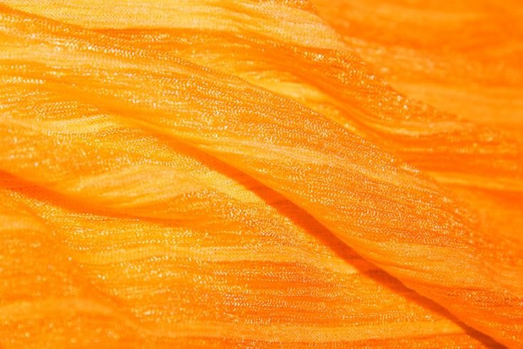 Оранжевая ткань